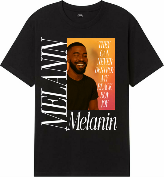 Melanin Black Boy Joy Men's Tee 3