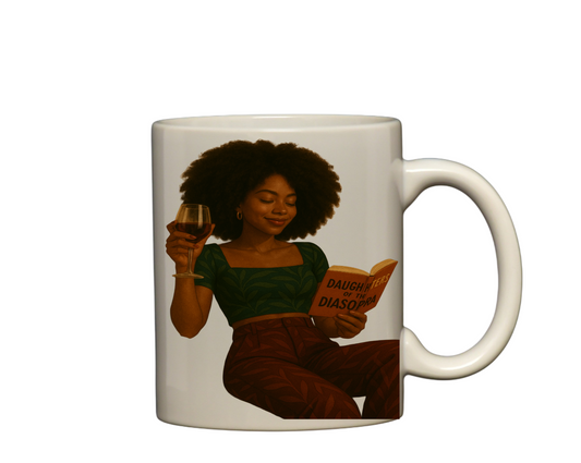 Nubian Queen Chilling mug 5