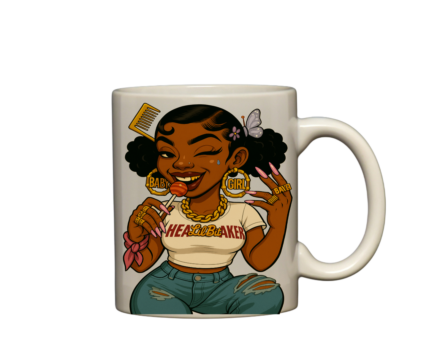 Nubian Queen 90S mug 4