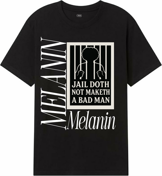 Melanin Badman Jail Tee