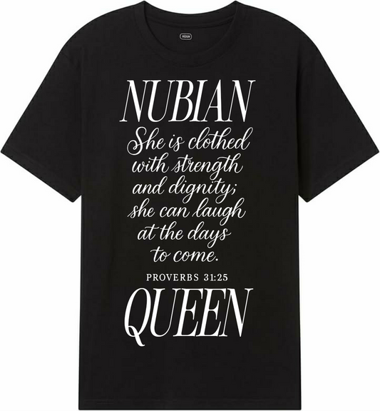 NUBIAN QUEEN PRAYER TEE