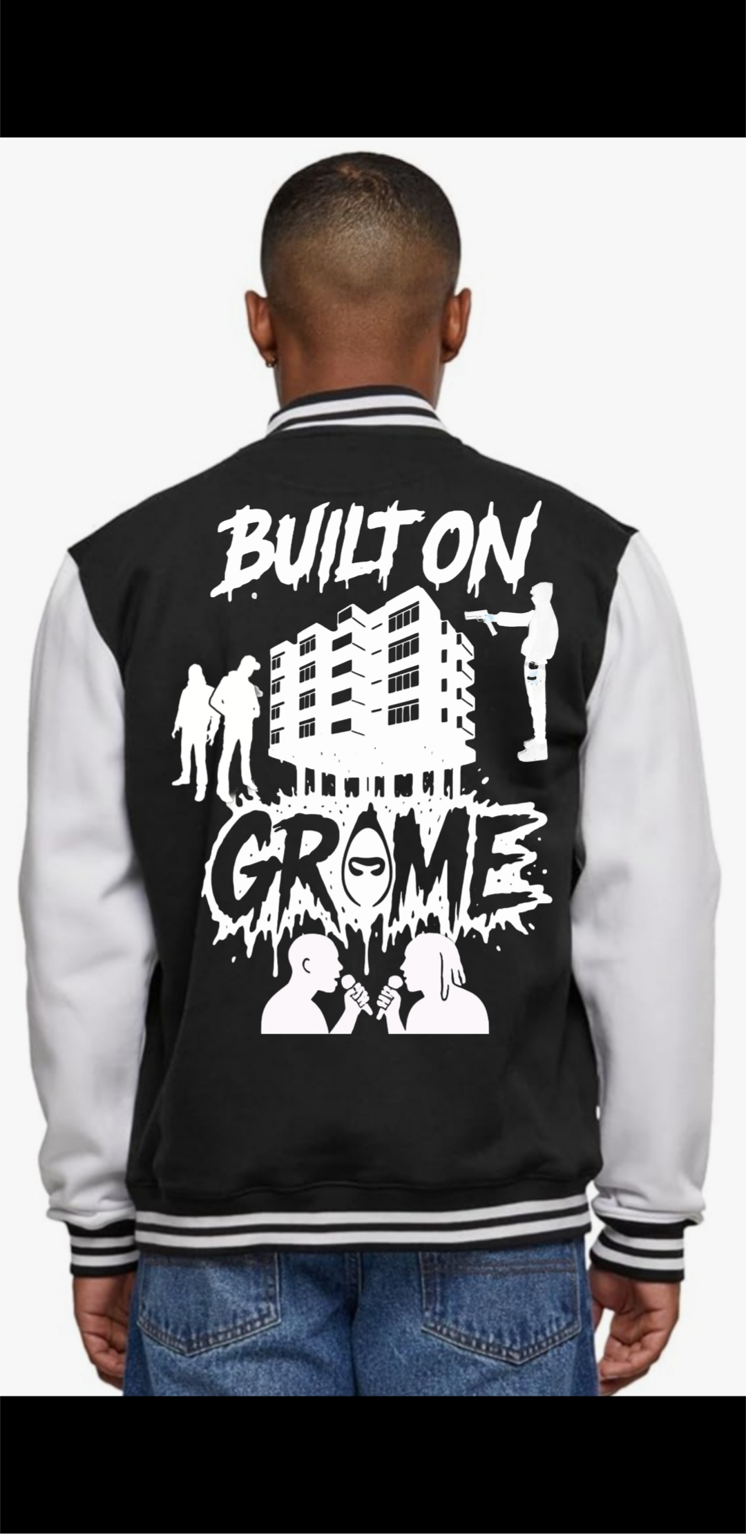 Built on Grime Varsity Full Jacket