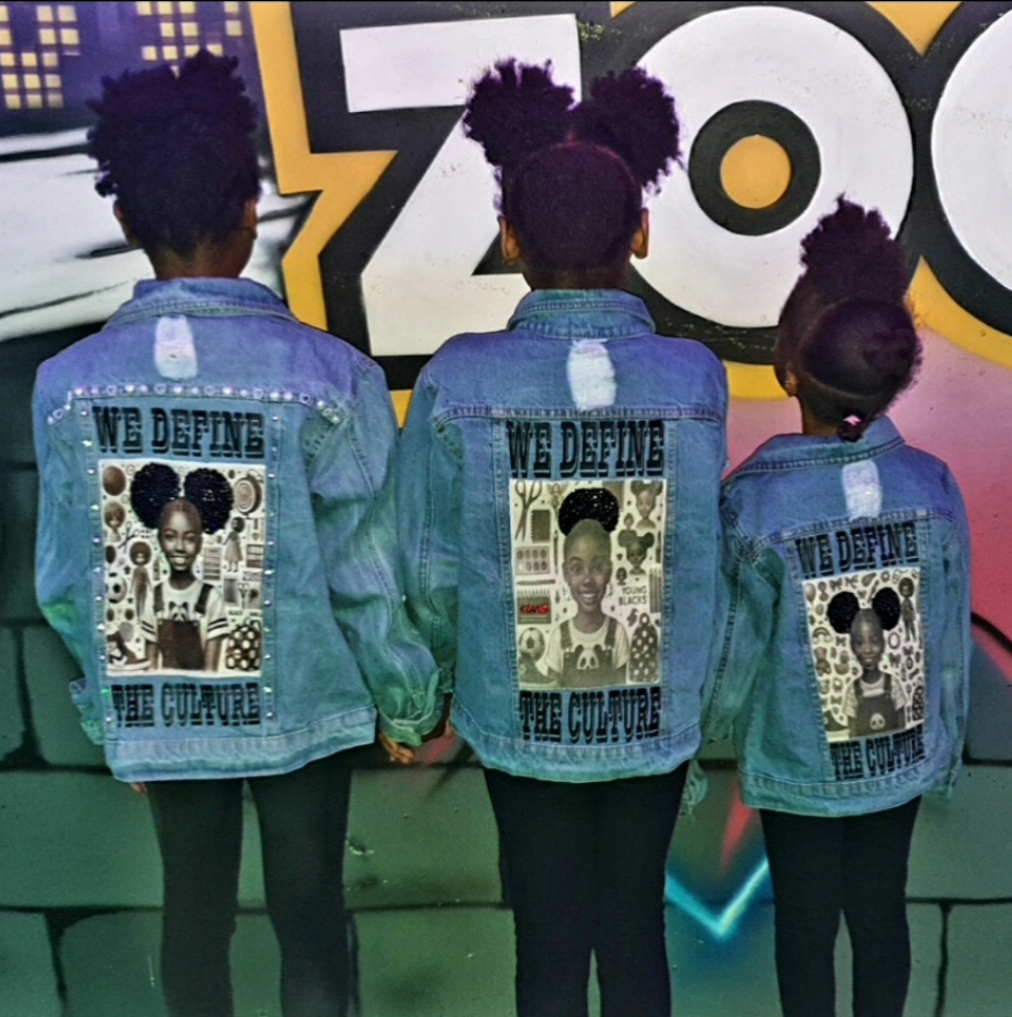 WE DEFINE THE CULTURE DENIM JACKET Y GIRL BESPOKE 2