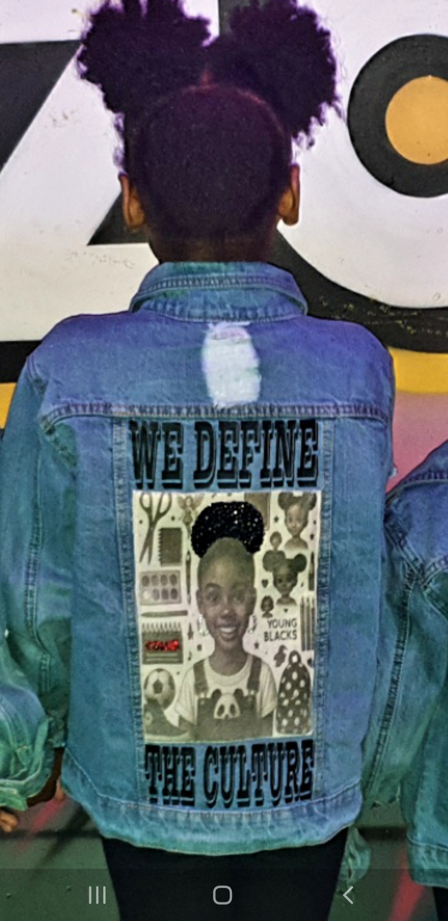WE DEFINE THE CULTURE DENIM JACKET Y GIRL BESPOKE 2