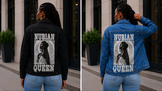 NUBIAN QUEEN DENIM JACKET 7