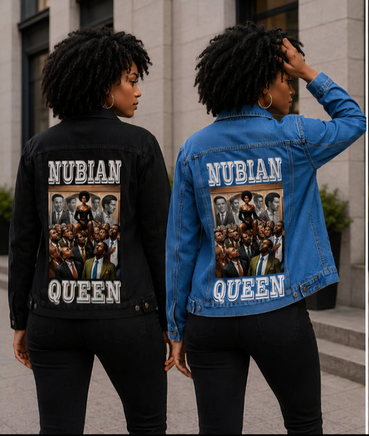 NUBIAN QUEEN DENIM JACKET 5