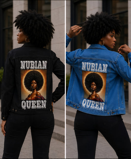 NUBIAN QUEEN DENIM JACKET 6