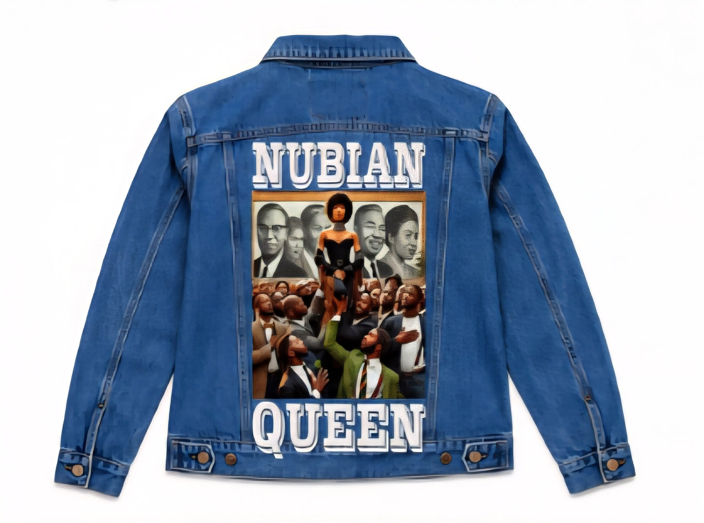 NUBIAN QUEEN DENIM JACKET 5