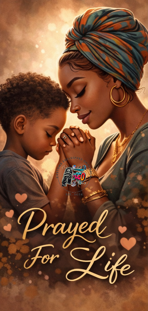 Prayed for life - Commercial Use - Tumbler, Mug, Cap Designs (Instant Digital Download) - PNG