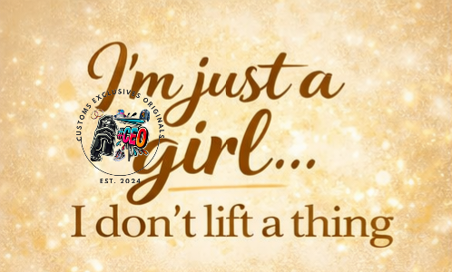 I dont lift a thing - Commercial Use - Tumbler, Mug, Cap Designs (Instant Digital Download) - PNG