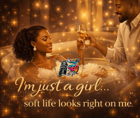 Soft life looks good on me - Commercial Use - Tumbler, Mug, Cap Designs (Instant Digital Download) - PNG