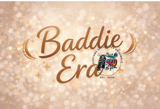 Baddie era - Commercial Use - Tumbler, Mug, Cap Designs (Instant Digital Download) - PNG